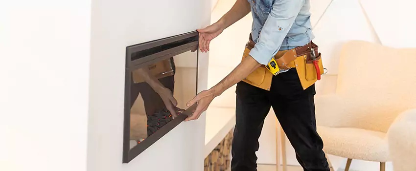 Metal Fireplace Installation in Harker Heights, Texas