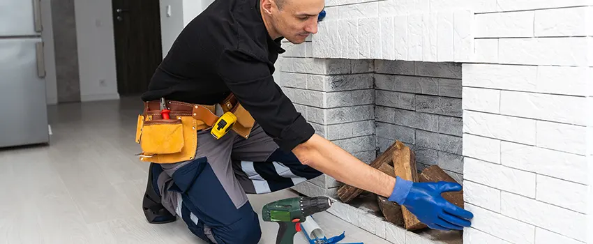 Fireplace Damaged Damper Frame Repair Services in Harker Heights, Texas
