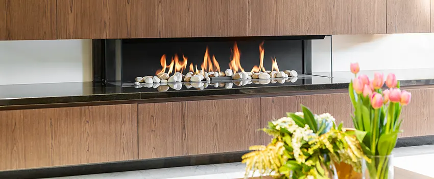 Double-height Fireplace Design Refurbishment in Harker Heights, Texas